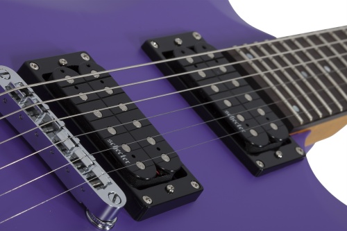 SCHECTER C-6 DELUXE SATIN DARK PURPLE фото 5